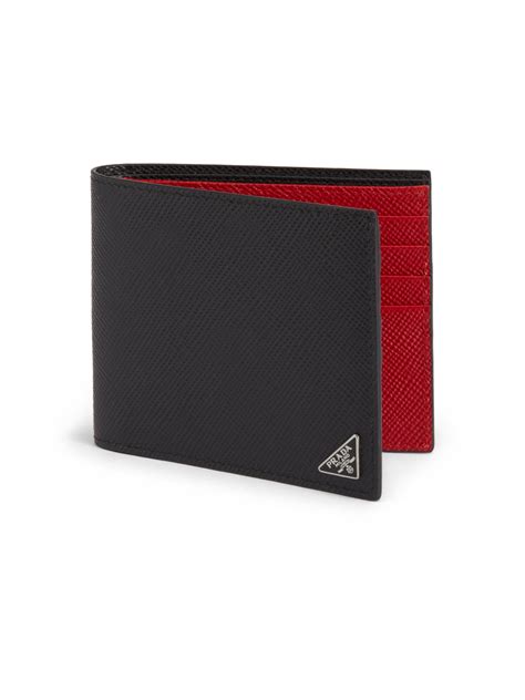 prada billfold wallet